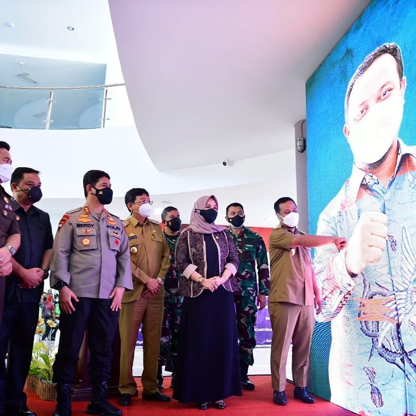 Plt Gubernur Luncurkan Sulsel Kebut Vaksin dan Telemedicine ‘Hallo Dokter’